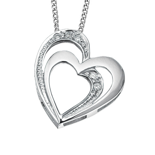 Pendant 10kt, diamond DD1280