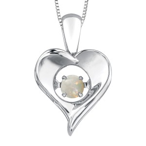 Birthstone Solitaire Pendant DX664SSOP