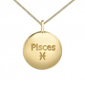 Pendentif zodiac 10kt DX846