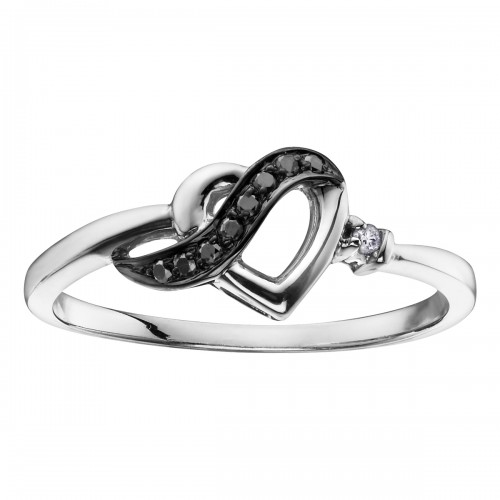 Bague dame 10kt diamant DD2465