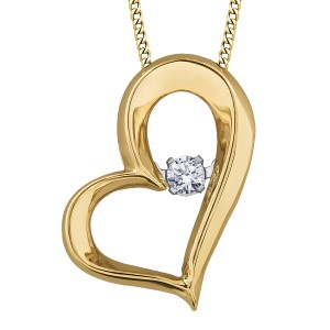 Pulse™ Diamond Solitaire Pendant DD2912