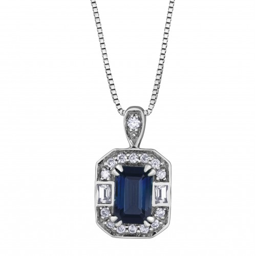 Diamond pendent 10kt DD7846WSA