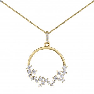 Pendentif diamant 10kt DD7862