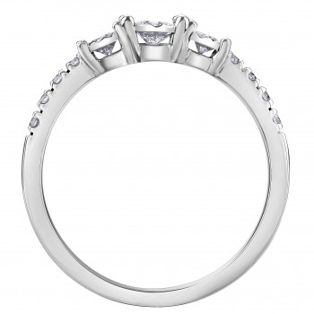 Women diamonds ring 10kt DD7867