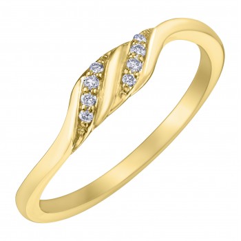 Women diamond ring 10kt DD7879