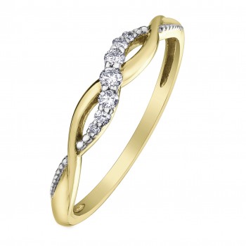 Bague dame diamant 10kt DD7880