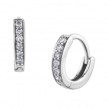 Boucle d'oreille diamant 10kt DX857