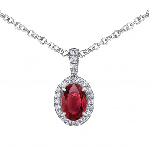 Diamond pendent 10kt DX872