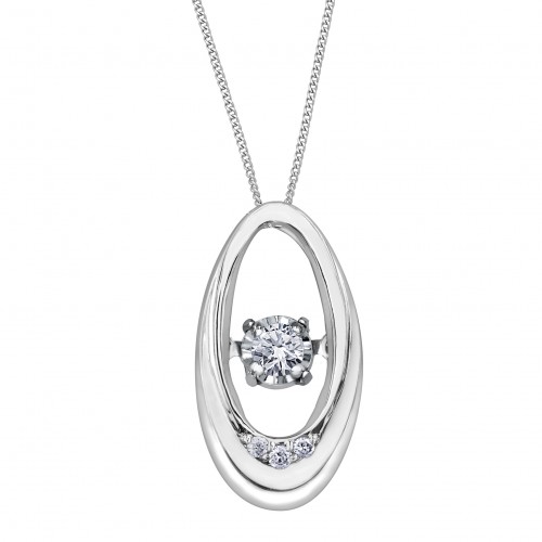 Pulse Diamond pendent 10kt DX874