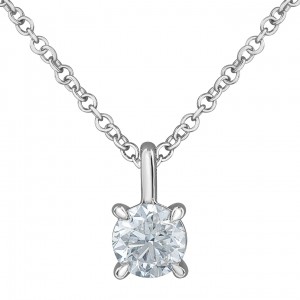 Diamond pendent evolution 14kt LD101