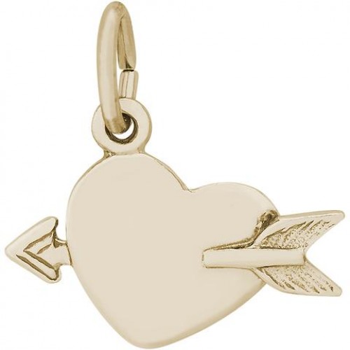 LOVE STRUCK HEART CHARM 4510