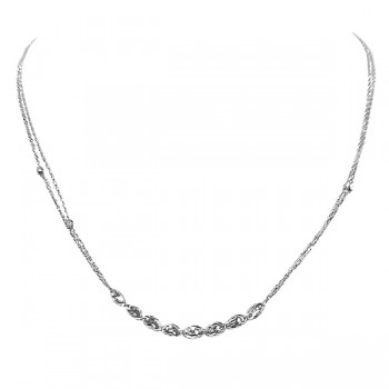 silver chain 10kt, SI80-3