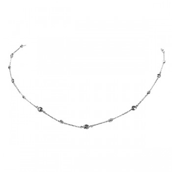 silver chain 10kt, SI80-5